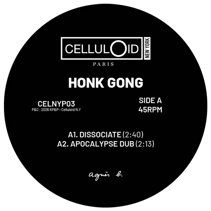 Honk Gong "Dissociate" chez Cellulo&iuml;d records